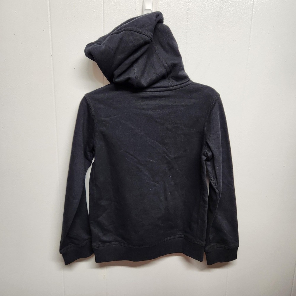 Nike Club Fleece Pullover Hoodie Sweatpants Set Youth Small Black Swoosh Joggers - Picture 2 of 13